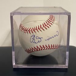 Ceartified Autographed BOBBY DOERR Boston Red Sox Hall of Famer Official MLB