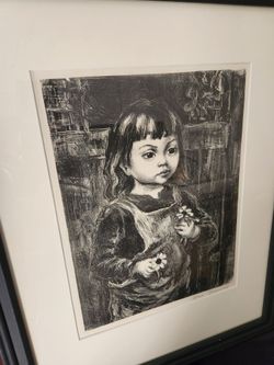 Marion Greenwood Lithograph Pencil Signed 