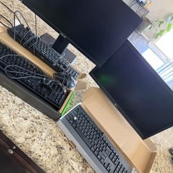 Gaming Monitor Keyboard Mouse