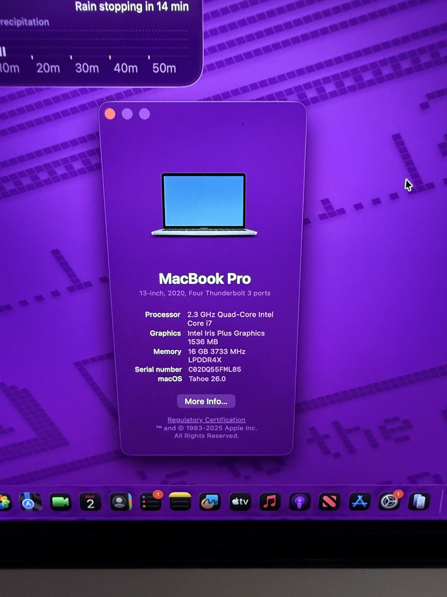 MacBook Pro 2020