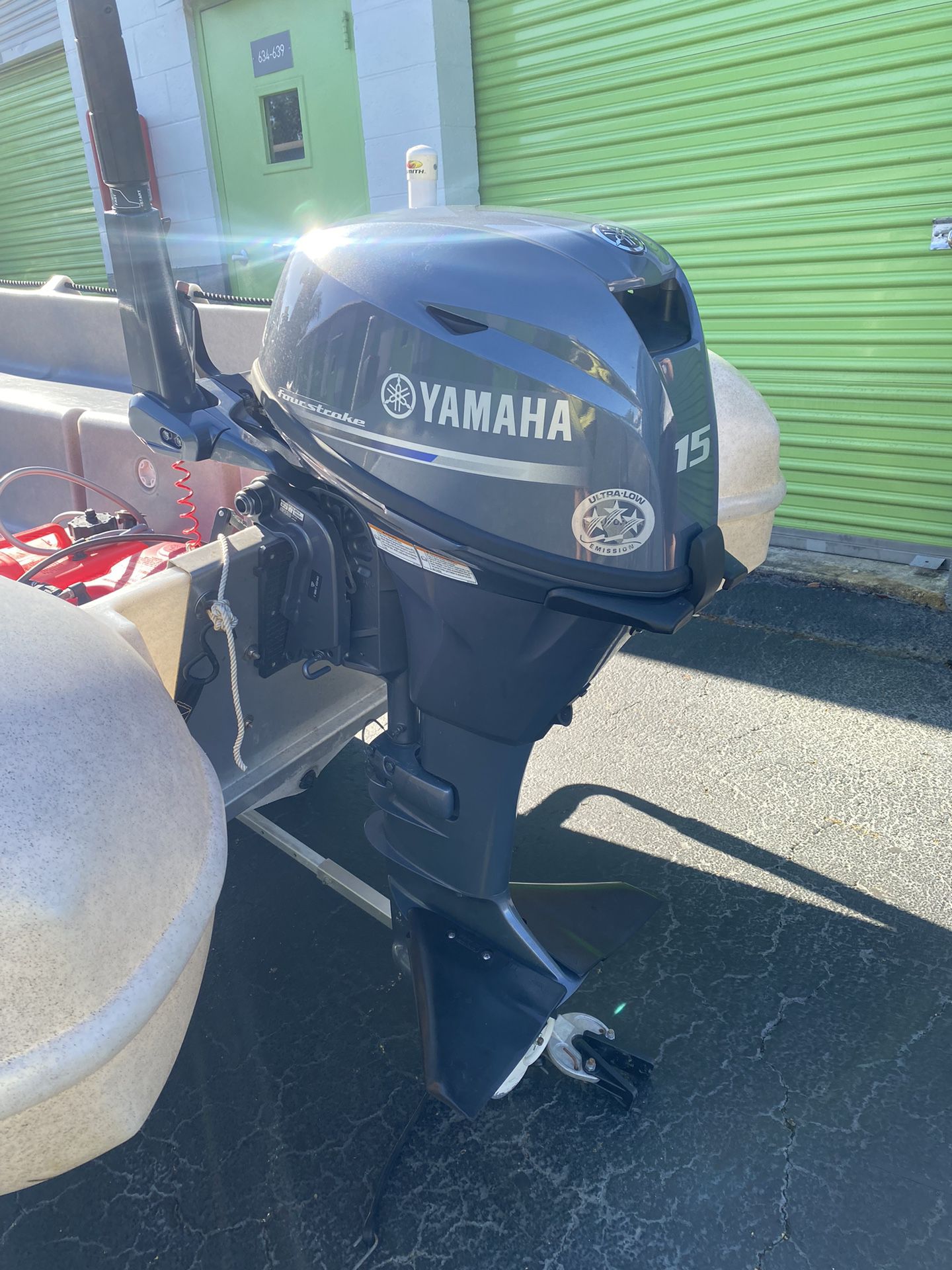 15Hp Yamaha 4 Stroke Long Shaft Outboard Motor