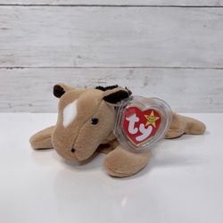 Ty Beanie Babies Derby The Horse With Diamond-RETIRED