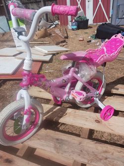 Huffy Disney Princess Kids Bike with Training Wheels