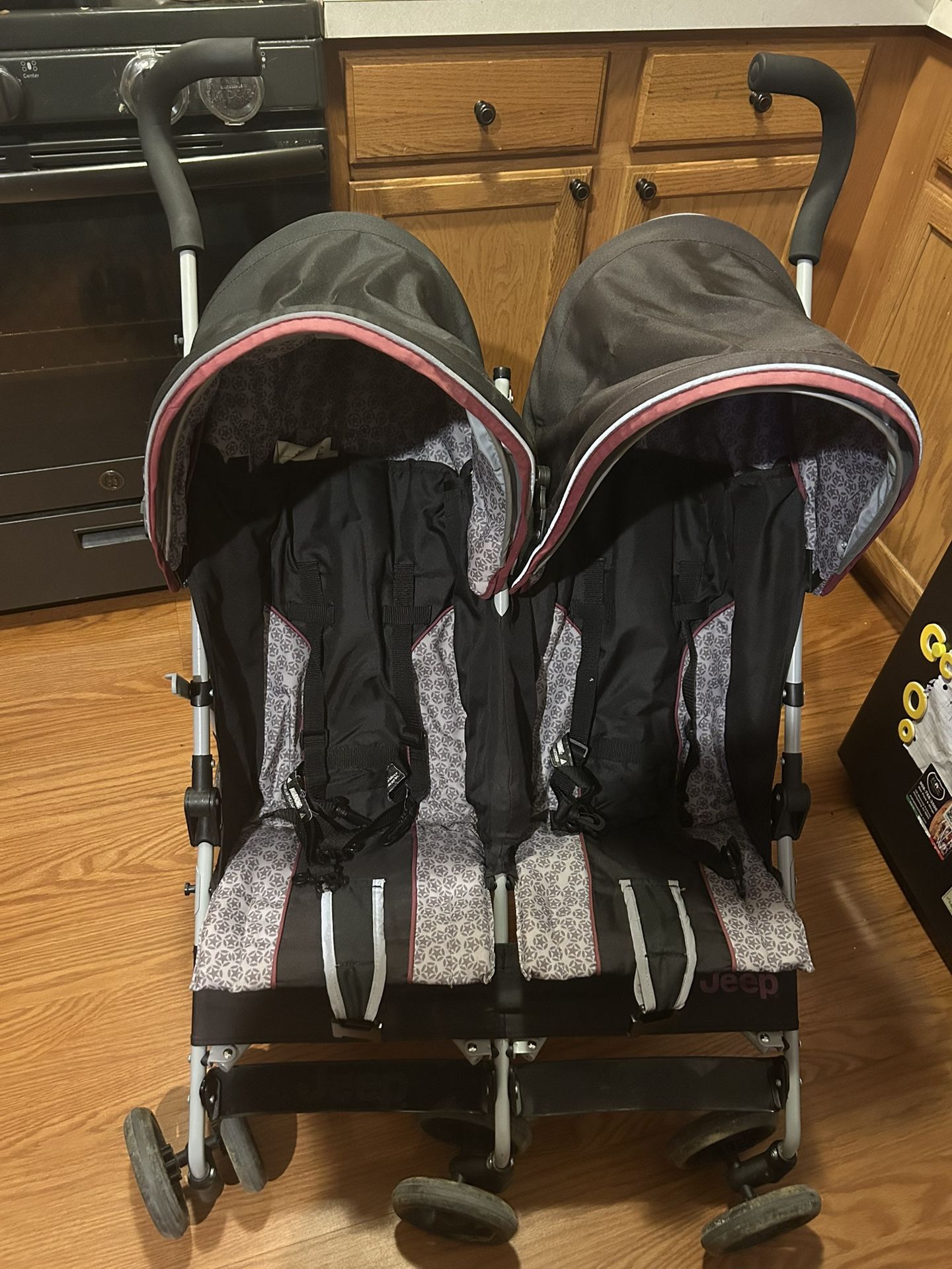 Jeep Double Side by Side Stroller