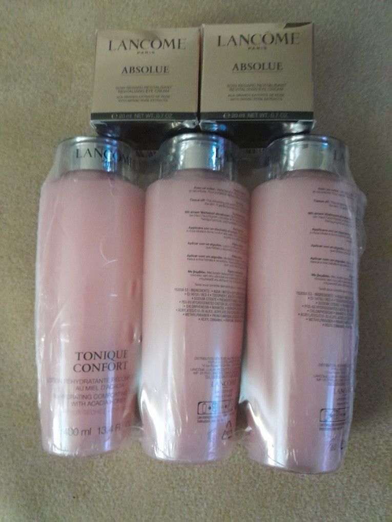 Lancome Absolue And Tonique Confort