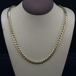 14k Yellow Gold Monaco Chain