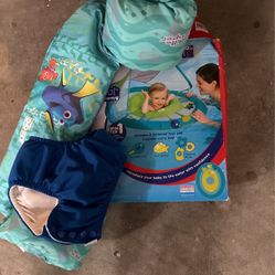 Baby And Toddler Swim Suits And Floaters 