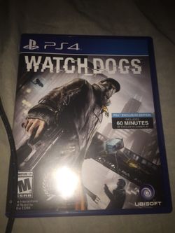Ps4 watchdogs