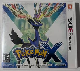 Pokémon X (Nintendo 3DS) Complete in Box (CIB) | Tested & Authentic | Good