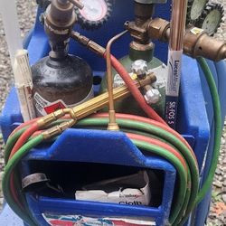 Full trade pro torch kit w/tanks