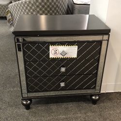 Three drawer nightstand