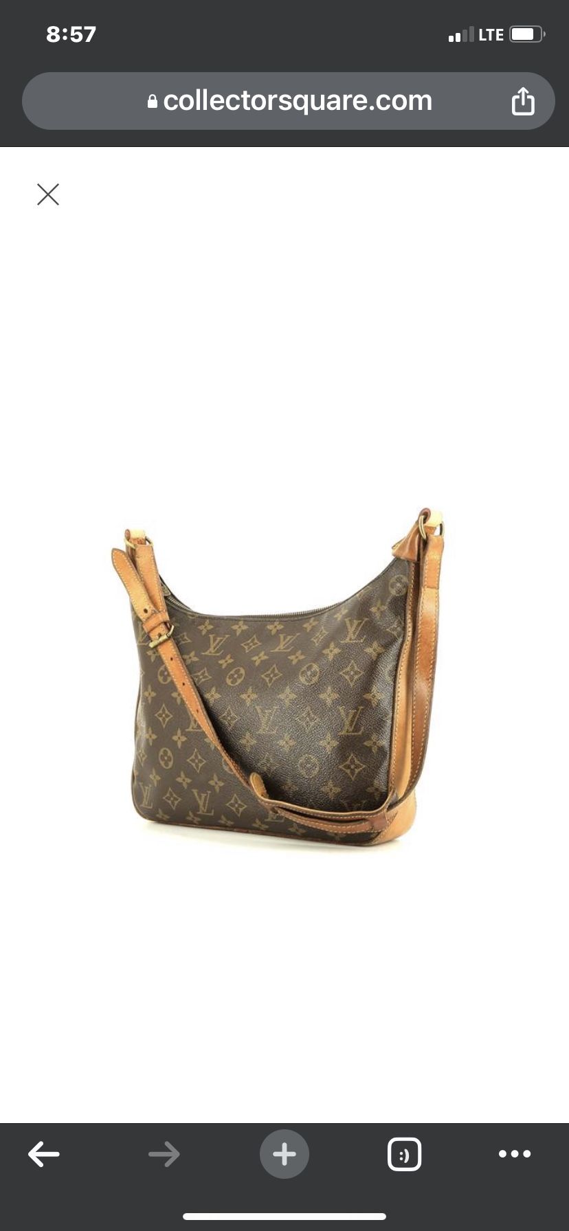 Louis Vuitton Boulogne Shoulder Bag