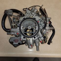 Rebuilt carburetor.