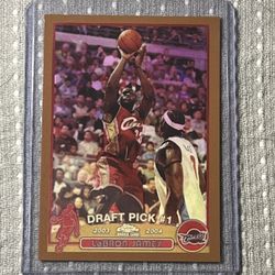 2003-04 Topps Chrome - LeBron James #111 Gold Refractor 25/50 (RC)