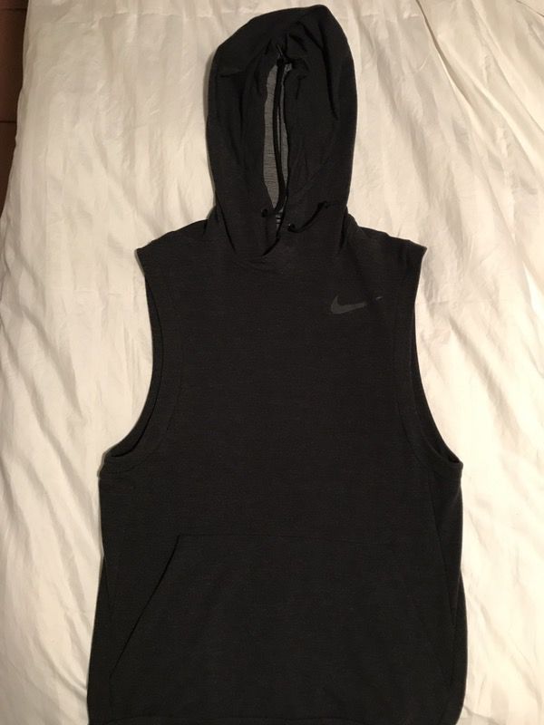 Nike sleeveless hoodie