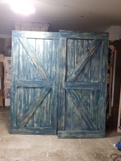 Barn doors ( Not Available)