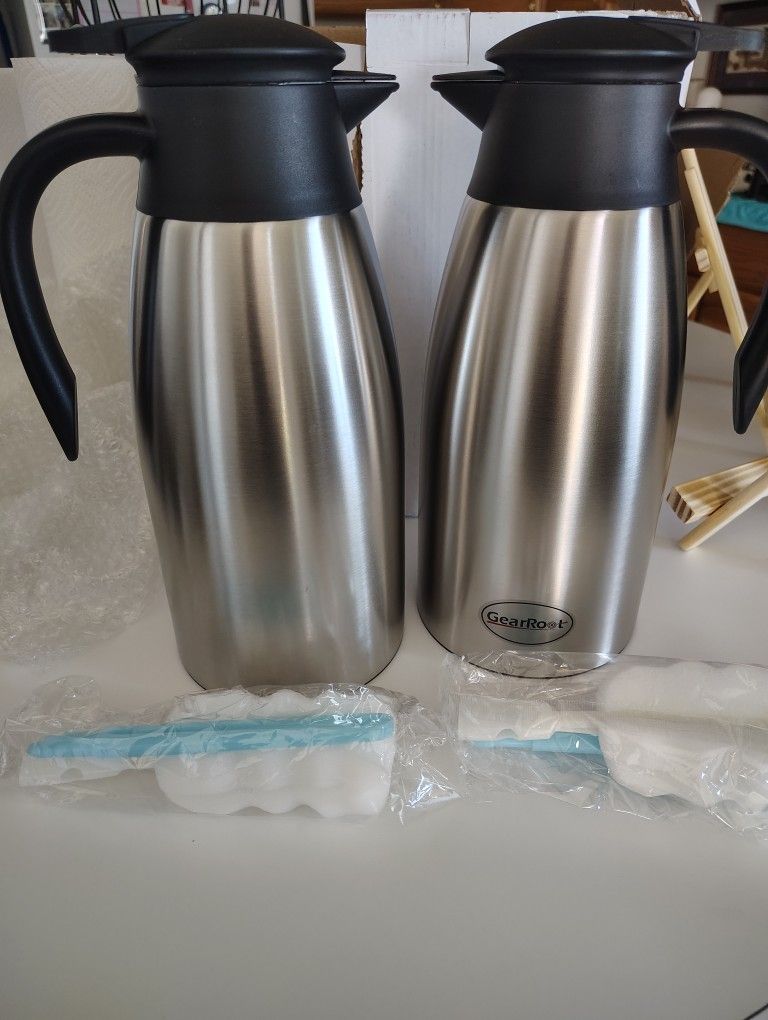 Two 68 Oz Thermal Containers