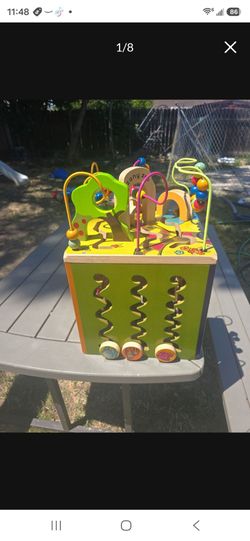 Kids wooden zany zoo
