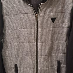 Guess Sweater/Jackey Size large And old navy Black Hoodie 