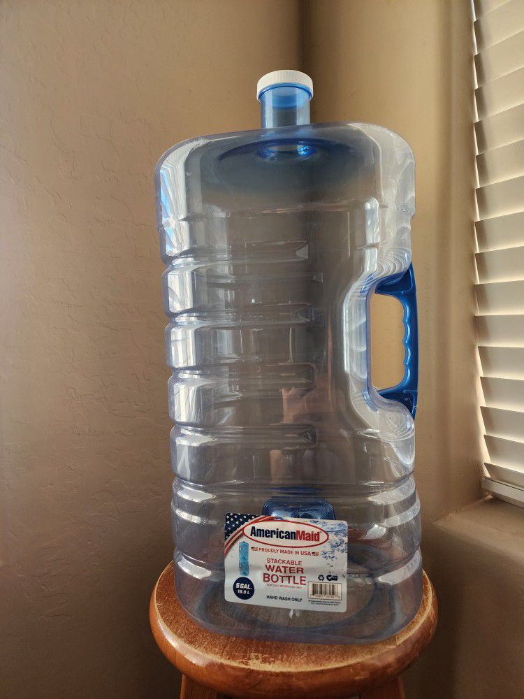 Square 5 Gallon Water Bottle 