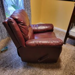 Beautiful Leather Recliner