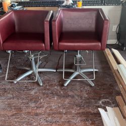 Beauty Salon Chairs (1pair) 