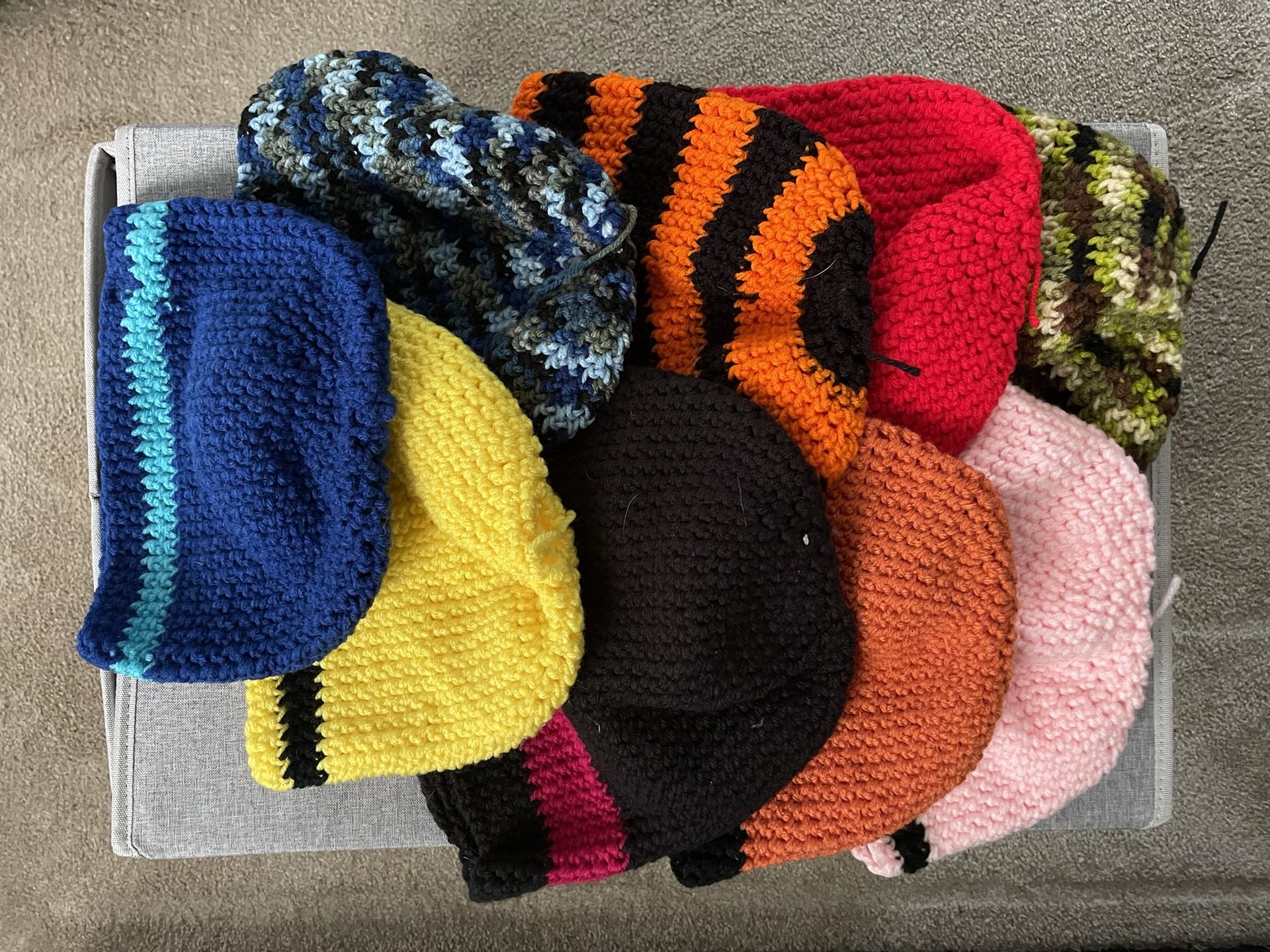 Assorted Handmade Beanies