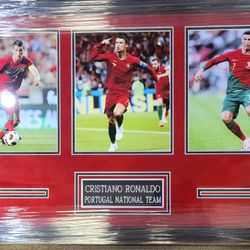 Cristiano Ronaldo 3-Photo Display Piece 