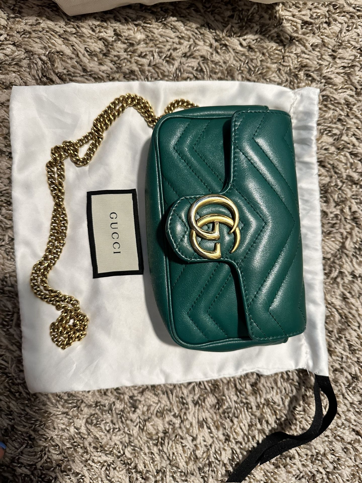 Authentic Super Mini Gucci Marmont Bag