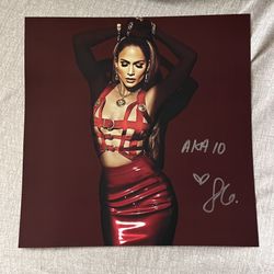 Jennifer Lopez JLO Signed A.K.A AKA 10 Year Anniversary Poster New