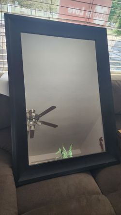 Dark Brown Wall Mirror