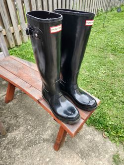 Hunter Rain Boots Woman size 8