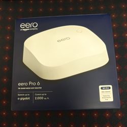 Amazon Eero Pro 6 Wifi 6 Wireless Router