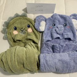 Brand new hooded towels 