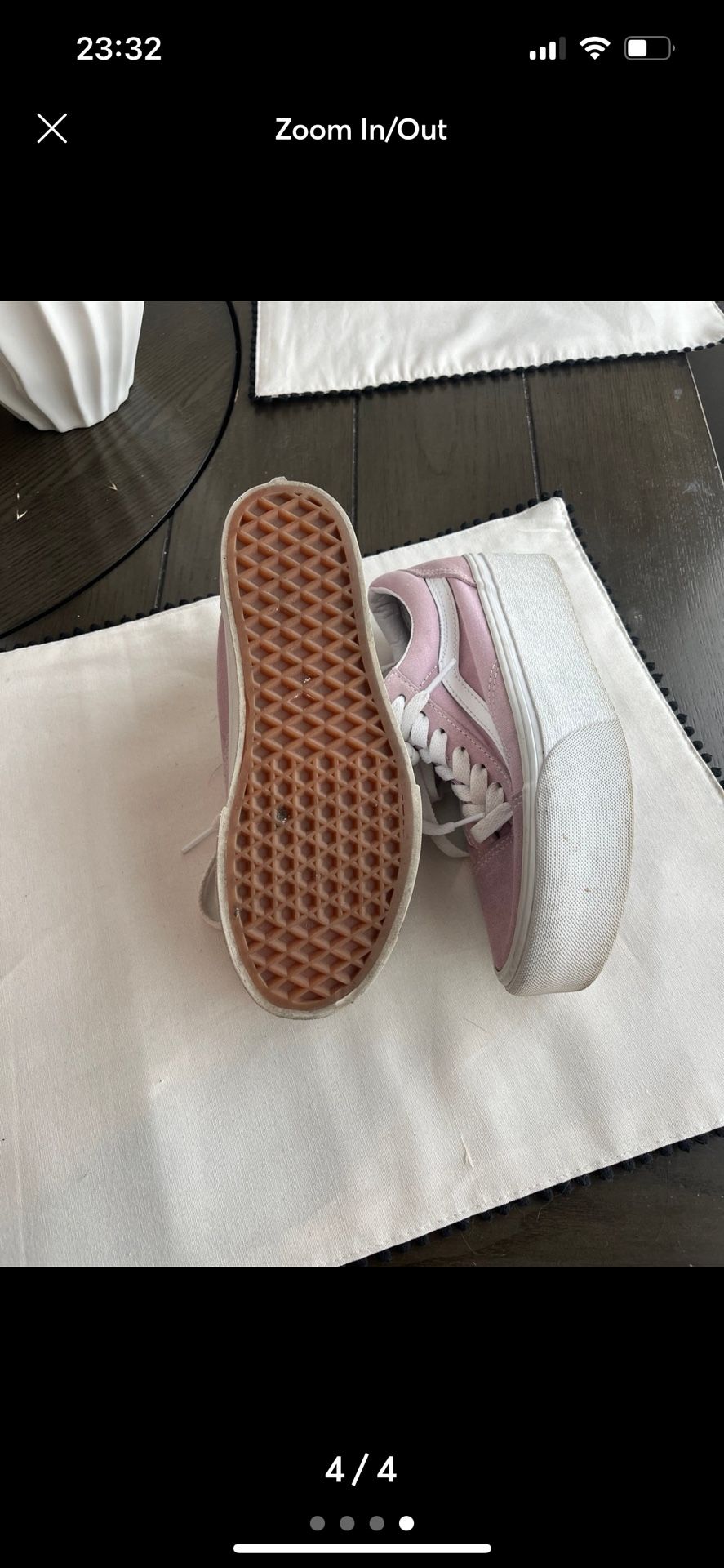 Vans, Women Size 5.5, Color Lilac