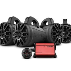 DS18 Speaker 6.5 And Amplifier Marine 