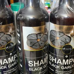 Shampoo De Ajo Negro Pala Caída De Pelo