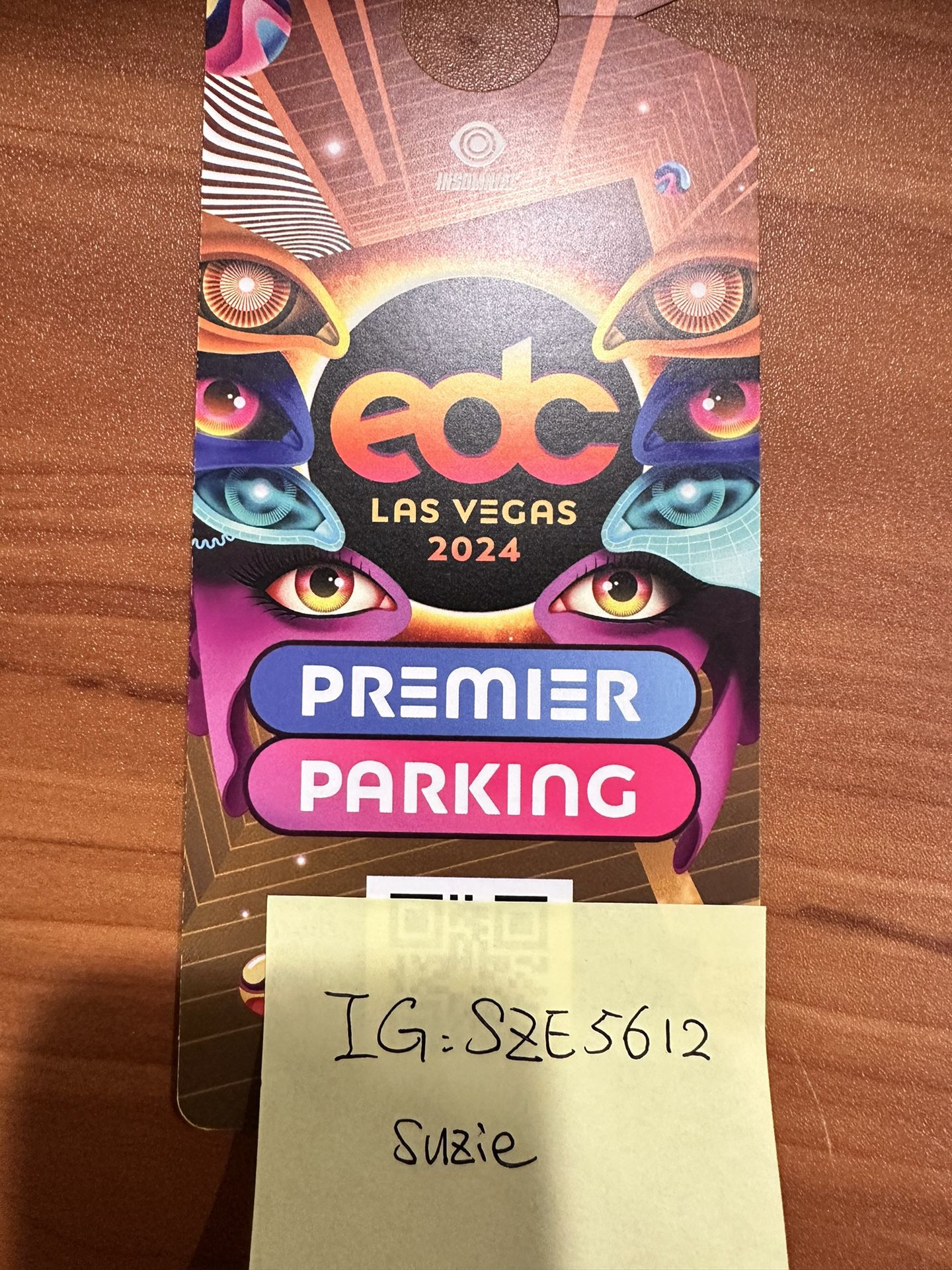 EDC 3 Day Premier Parking $350
