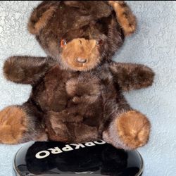 Official Rare Bear - Natural Mink Teddy Bear born 1982