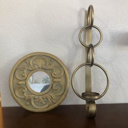 Golden Wall Decor Set