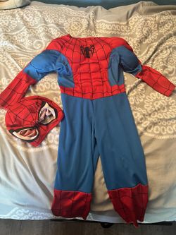 Kids Spider Man Size Small Costume 