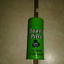 Vintage Doan's Headache Pills T I N