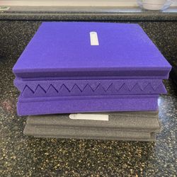 12 Foam Soundproofing squares