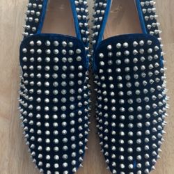 Christian Louboutin Spiked Loafers - Size 45 (US 12) - $150