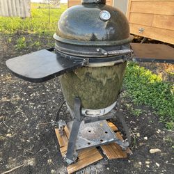 Glazed Ceramic Smoker/Grill