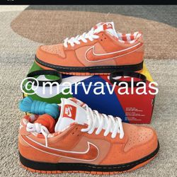 Nike SB Dunk Low Orange Lobster. Mens 12