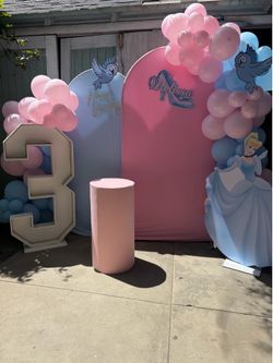 Cinderella birthday decorations
