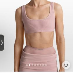 Nike Skims Ribbed Seamless Micro Scoop Bra 