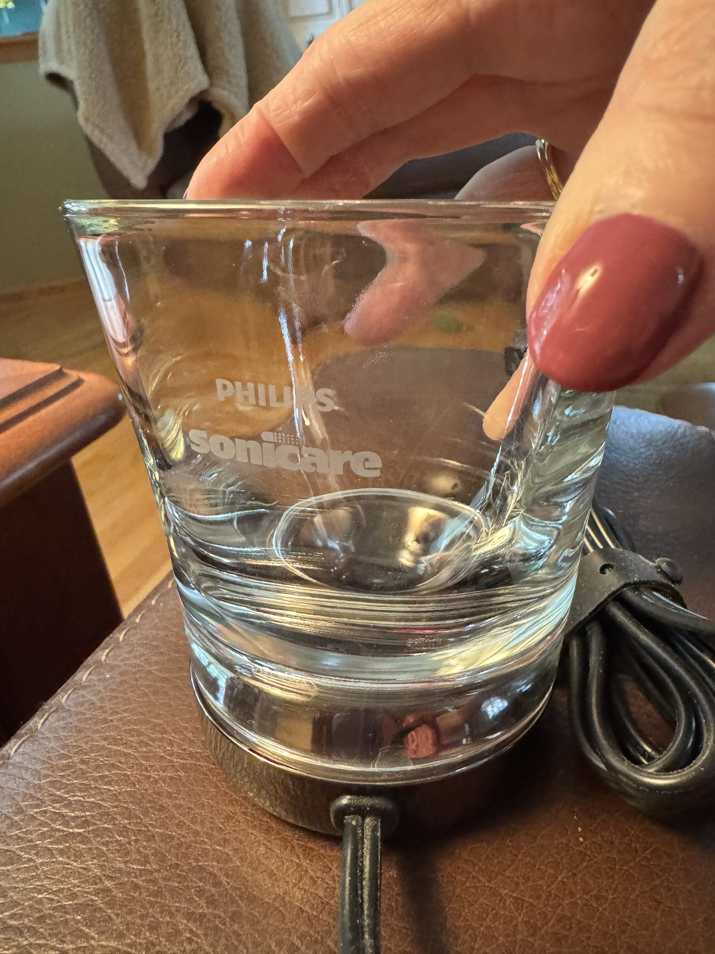 Phillips Sonicare Charger & Glass