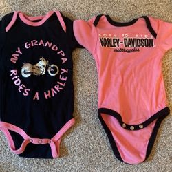 Harley Davidson Onsies
